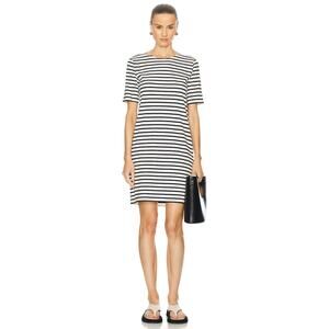 Kule Navy & Cream Striped 100% Cotton The Tee‎ Dress Revolve Mini Women's XS